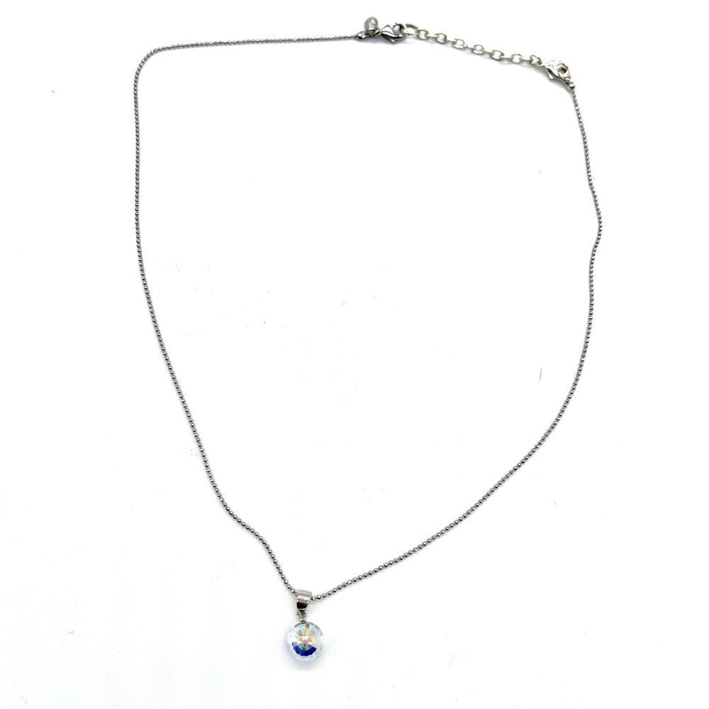 Kirks Folly Crystal Necklace 18 inches Length
